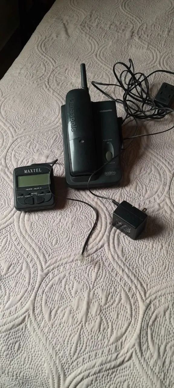 Telefone sem fio com bina em ótimo estado 