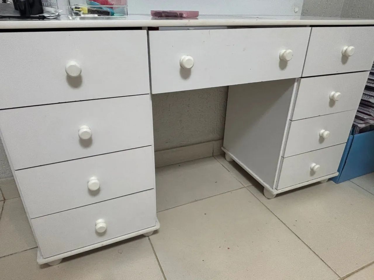 Penteadeira camarim 9 gavetas  - Foto 2