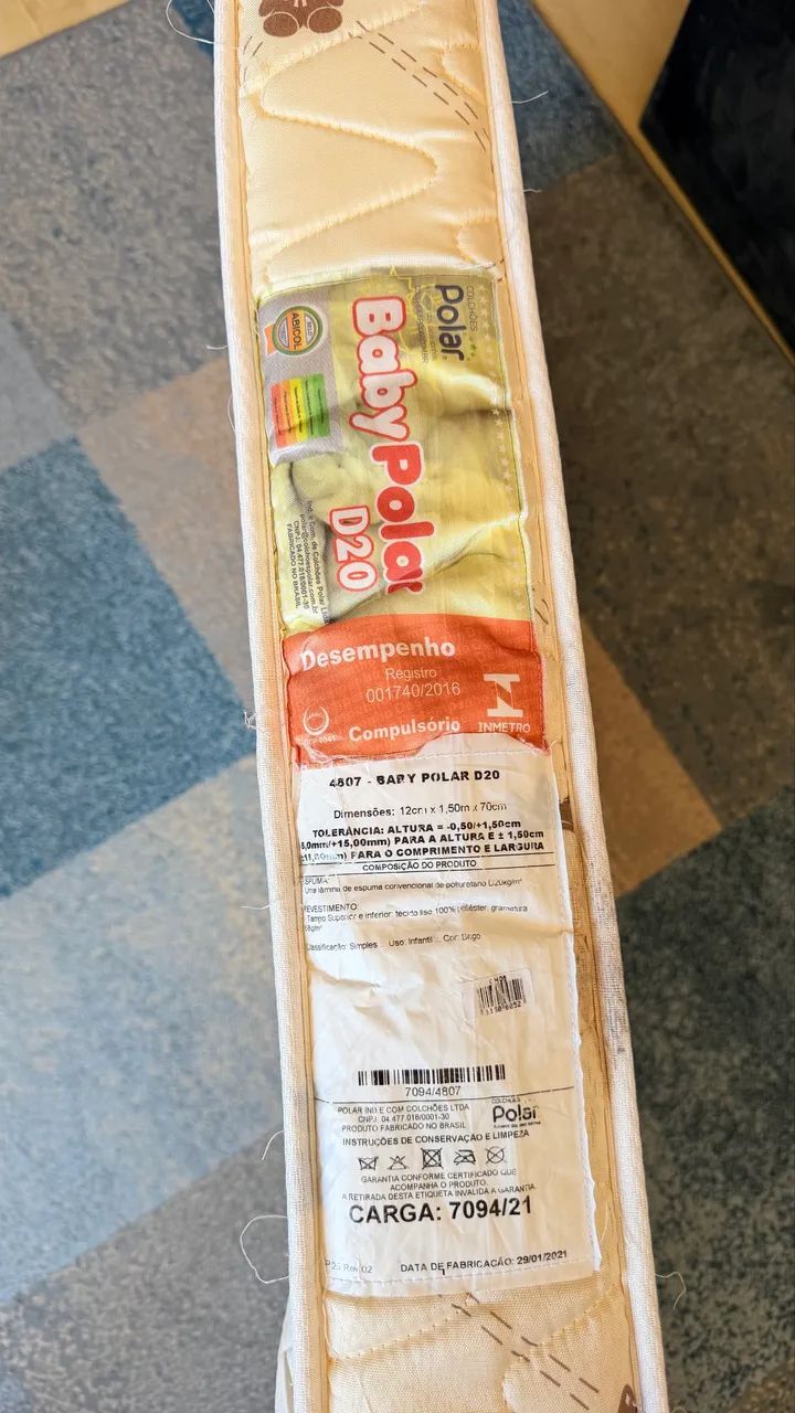 Colchão de bebê  - Foto 2