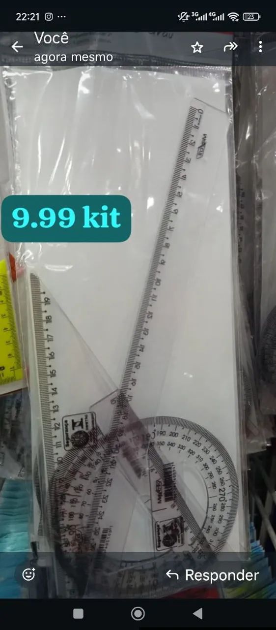 Kit de régua completo 65712453350147120