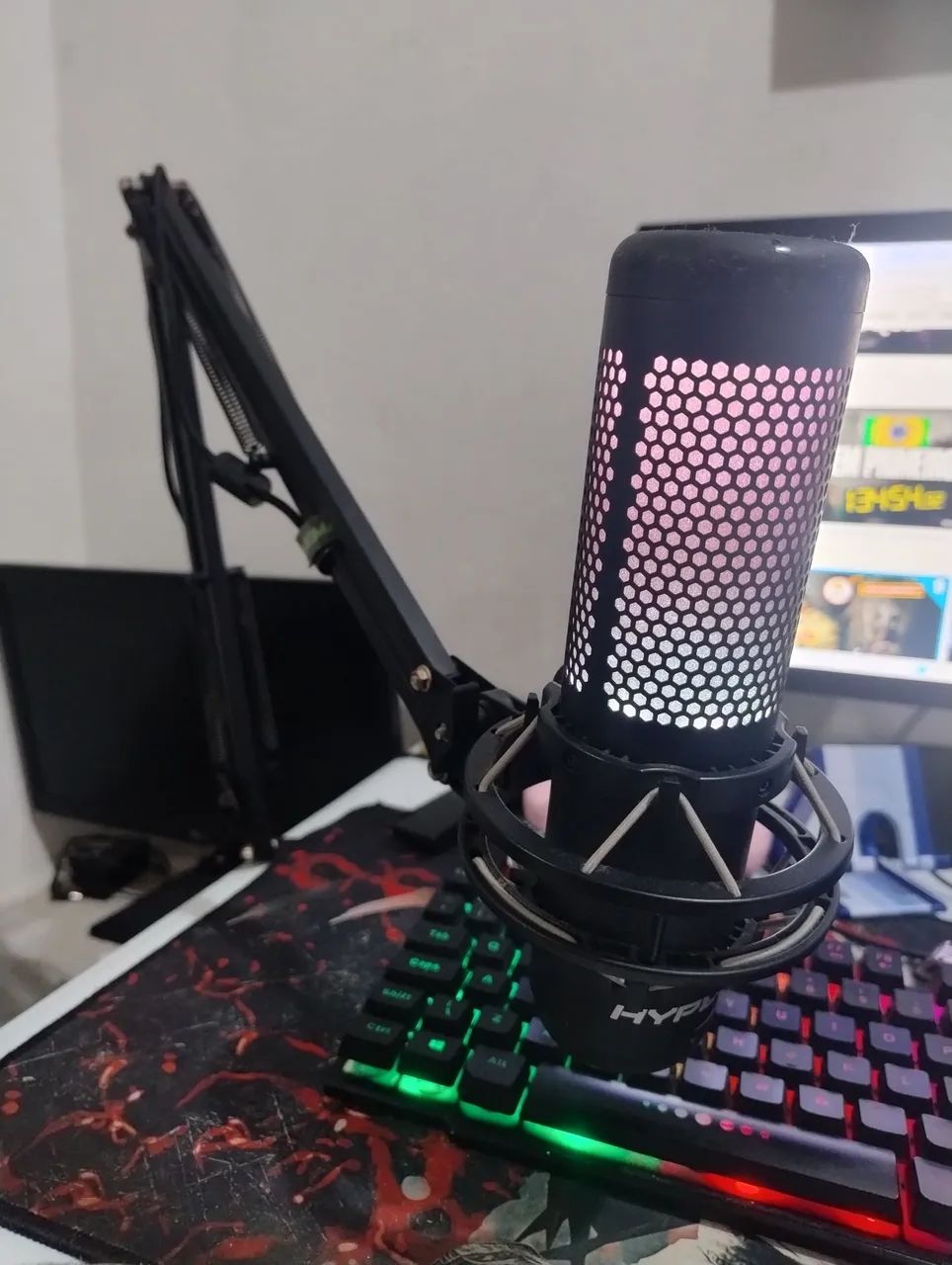 Microfone HyperX Quadcast S - Foto 3