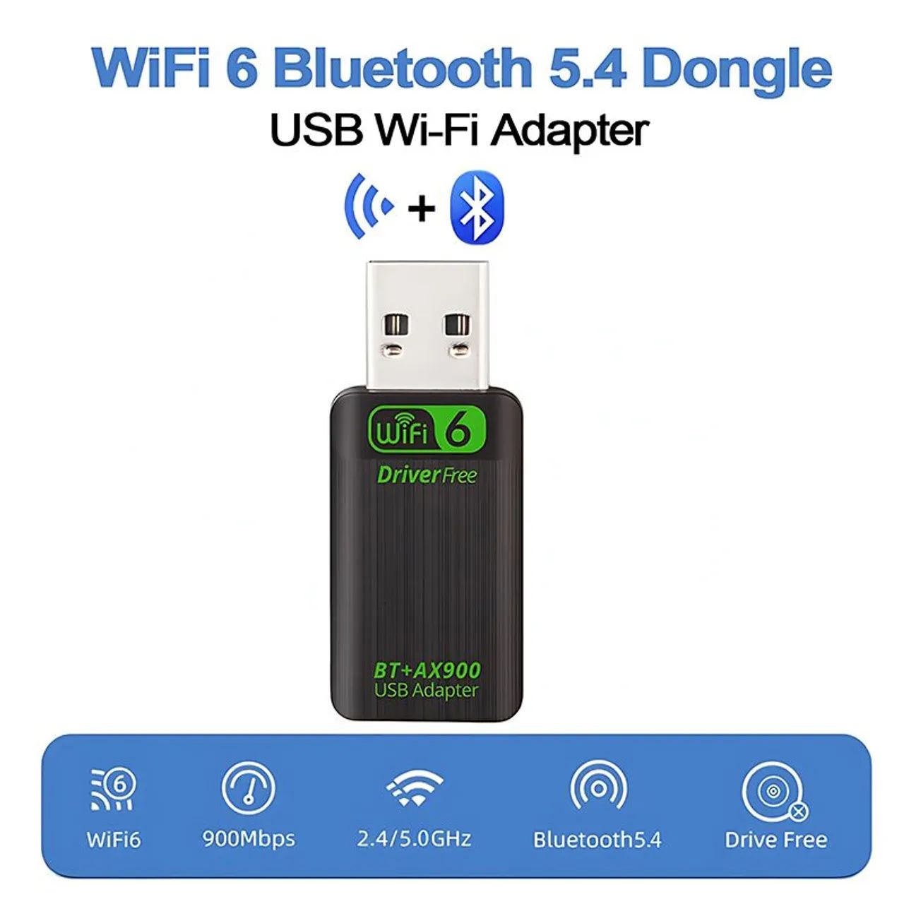 Adaptador Wi-fi 6 & Bluetooth 5.4 - Foto 2