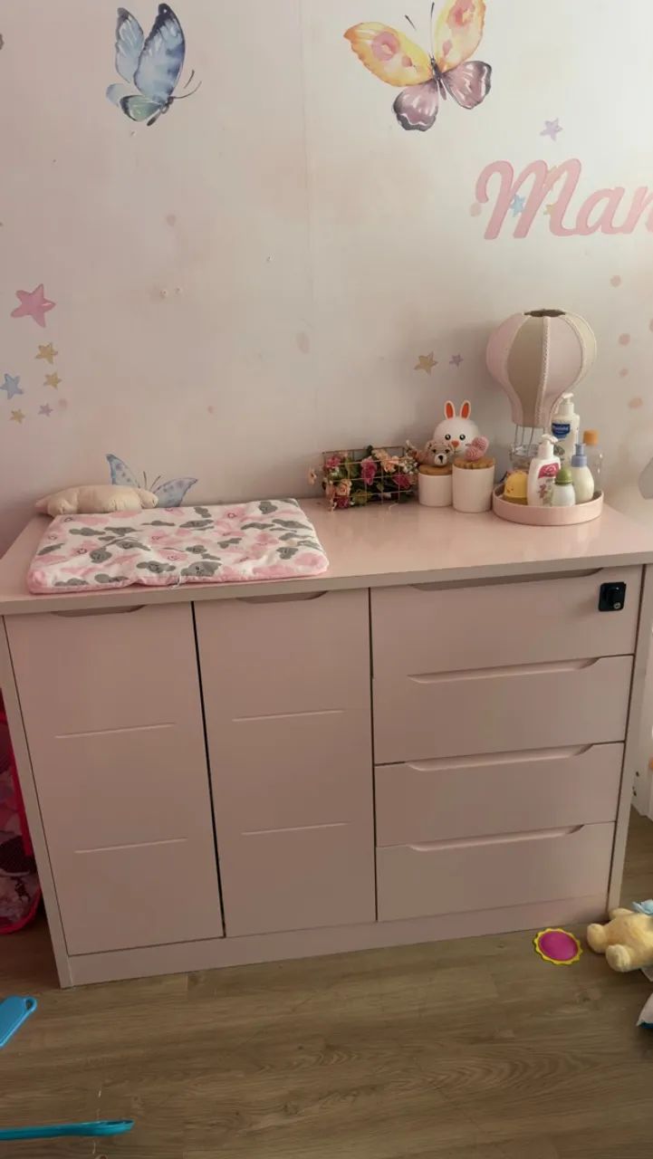 Cômoda e cama infantil  - Foto 2