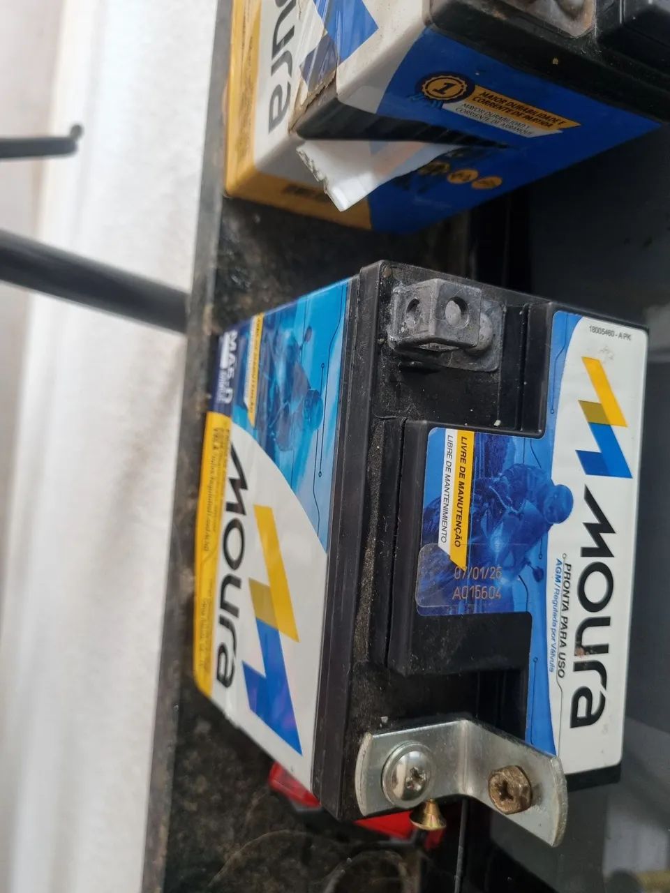 Bateria ideal para biz e titan 5ah - Foto 2