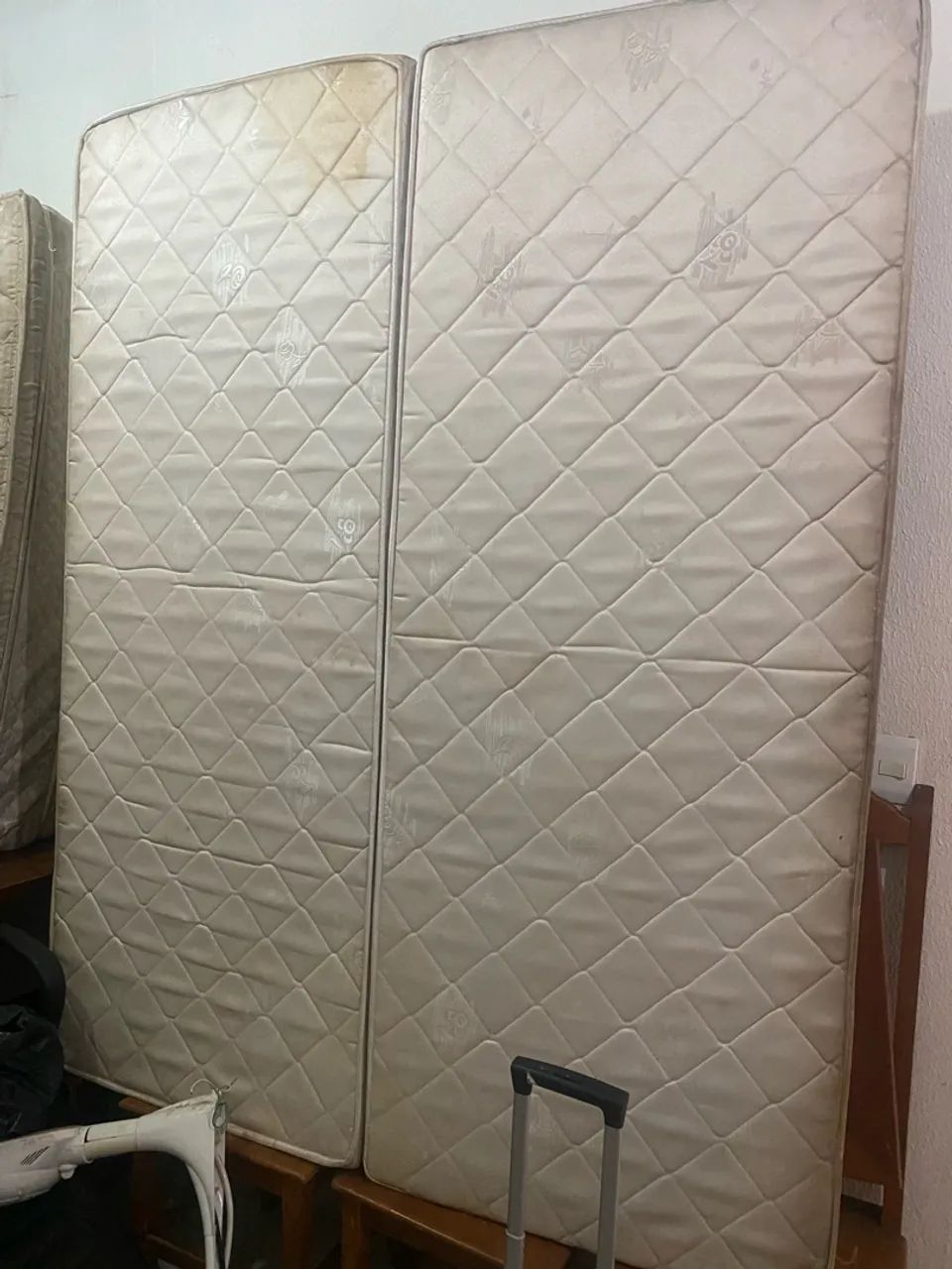 Cama Box ortobom usada  - Foto 4