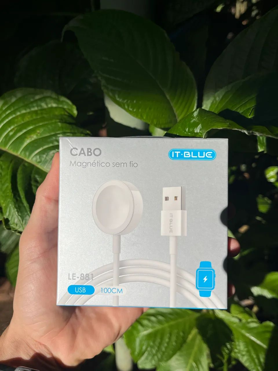 Cabo Carregador Apple Watch Magnetico USB - Original Carregamento Rapido