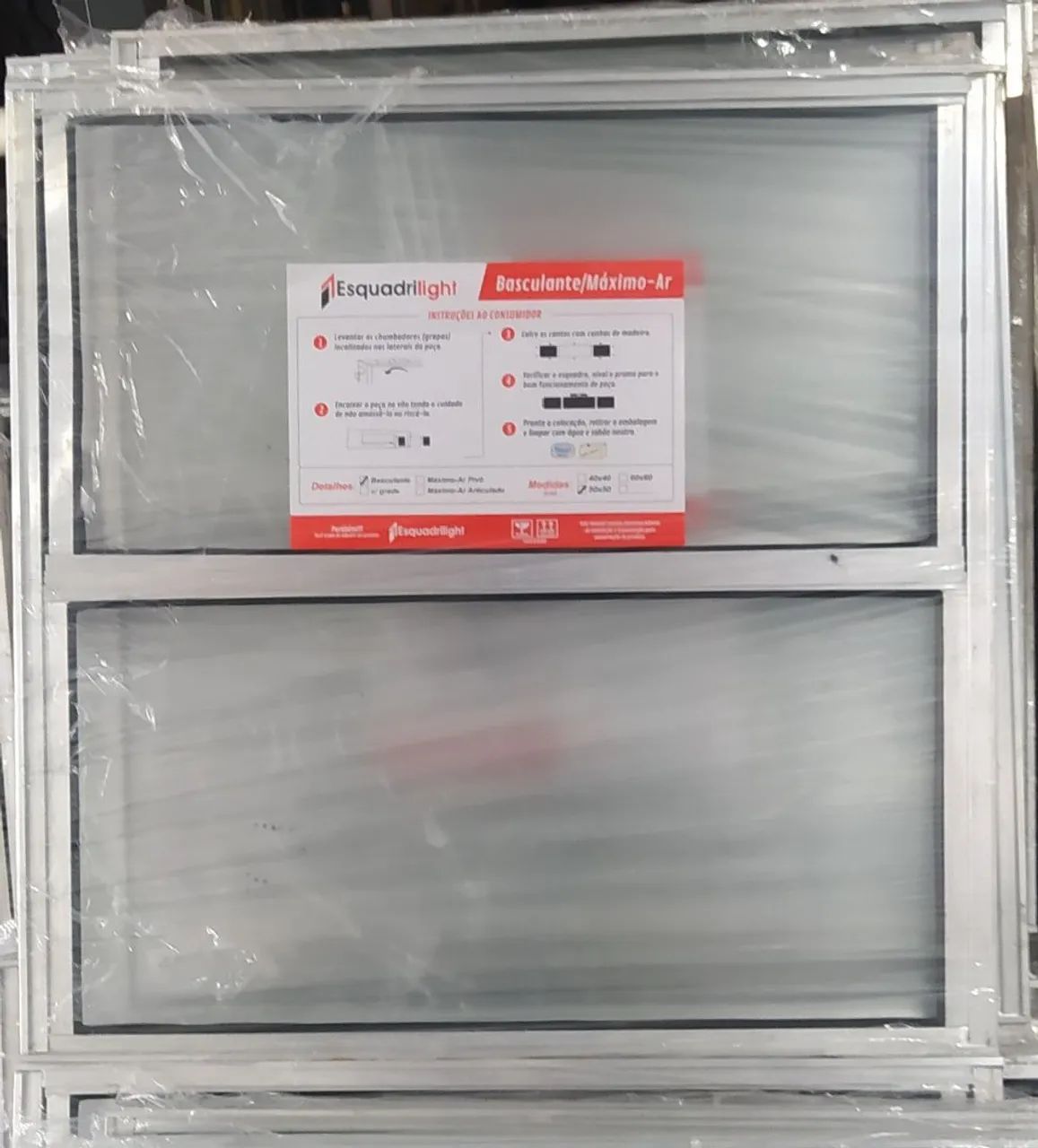 Vitro Basculante alumínio a partir de R$ 65,00 - Foto 2