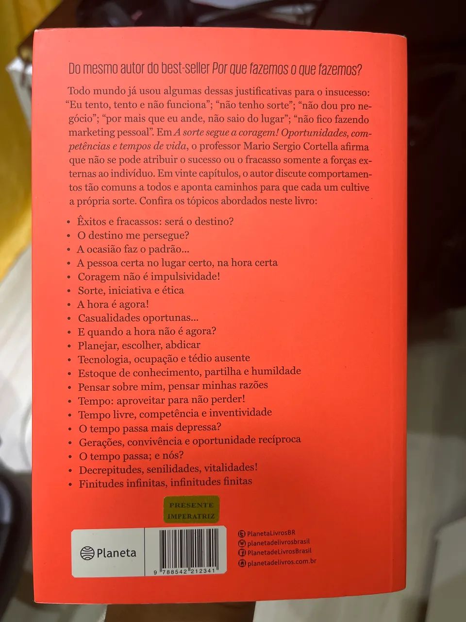 Livro: A sorte segue a coragem! - Foto 2
