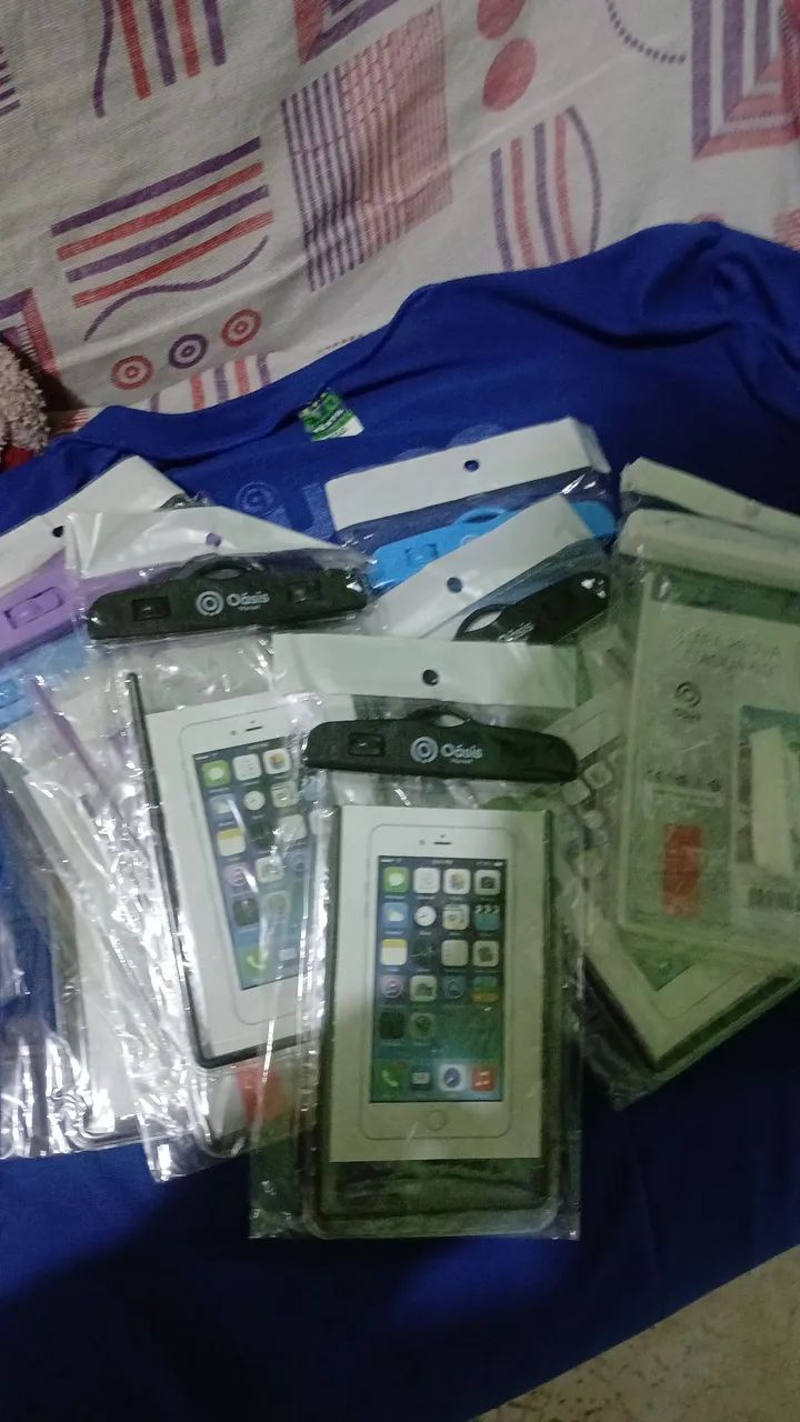 Capa de chuva para celular