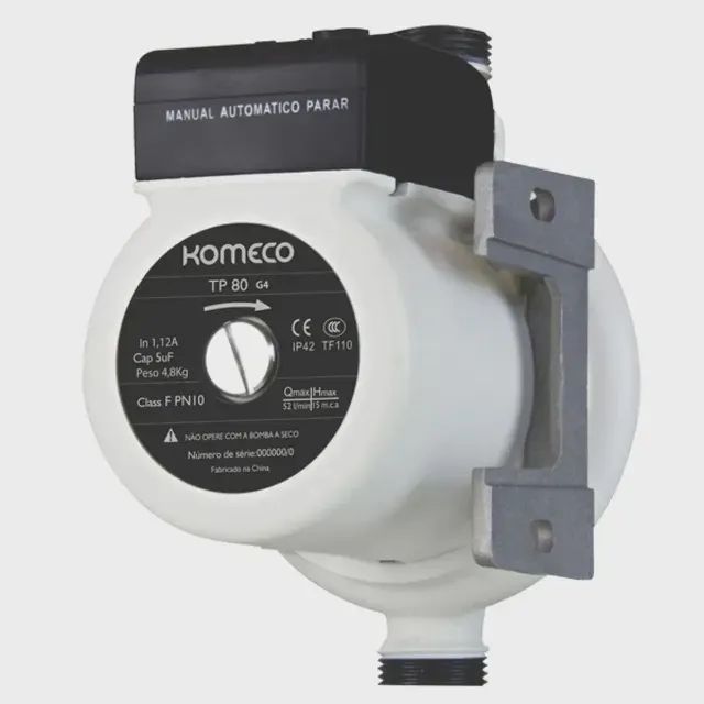 Bomba Pressurizador De Água Komeko Tp80 G4 Potencia 248w 127v