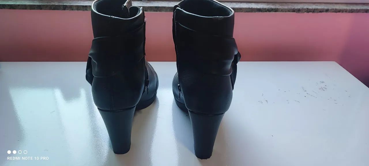 Bota Modare Confortável preta estilosa - Foto 5