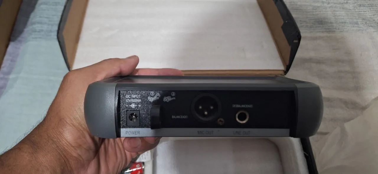Microfone mxt uhf sem fio - Foto 3