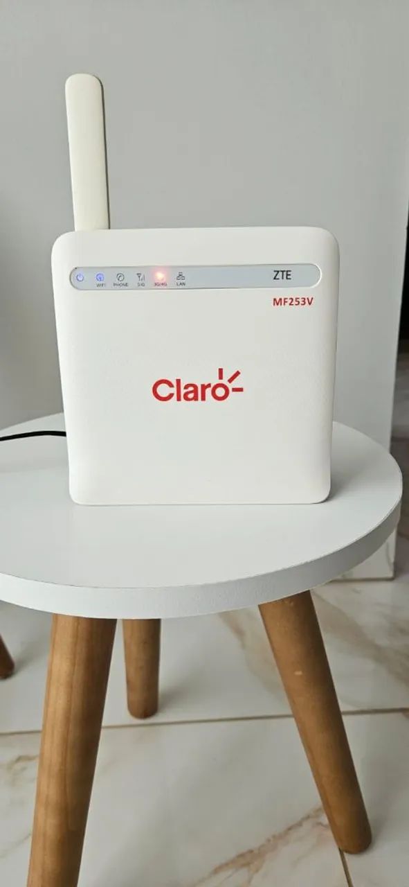 Modem roteador 4g ZTE  branco - Foto 3