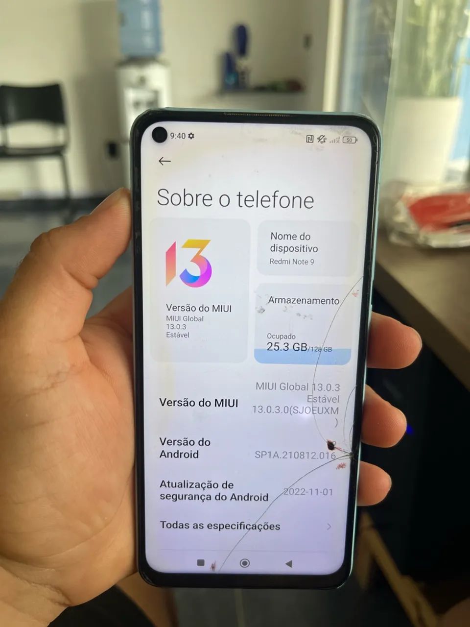 REDMI NOTE 9 128 GB