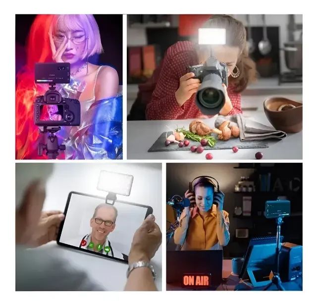 Luz de Preenchimento LED RGB para vídeo e foto - Foto 3