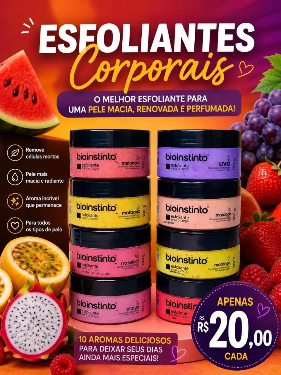 Creme para o corpo