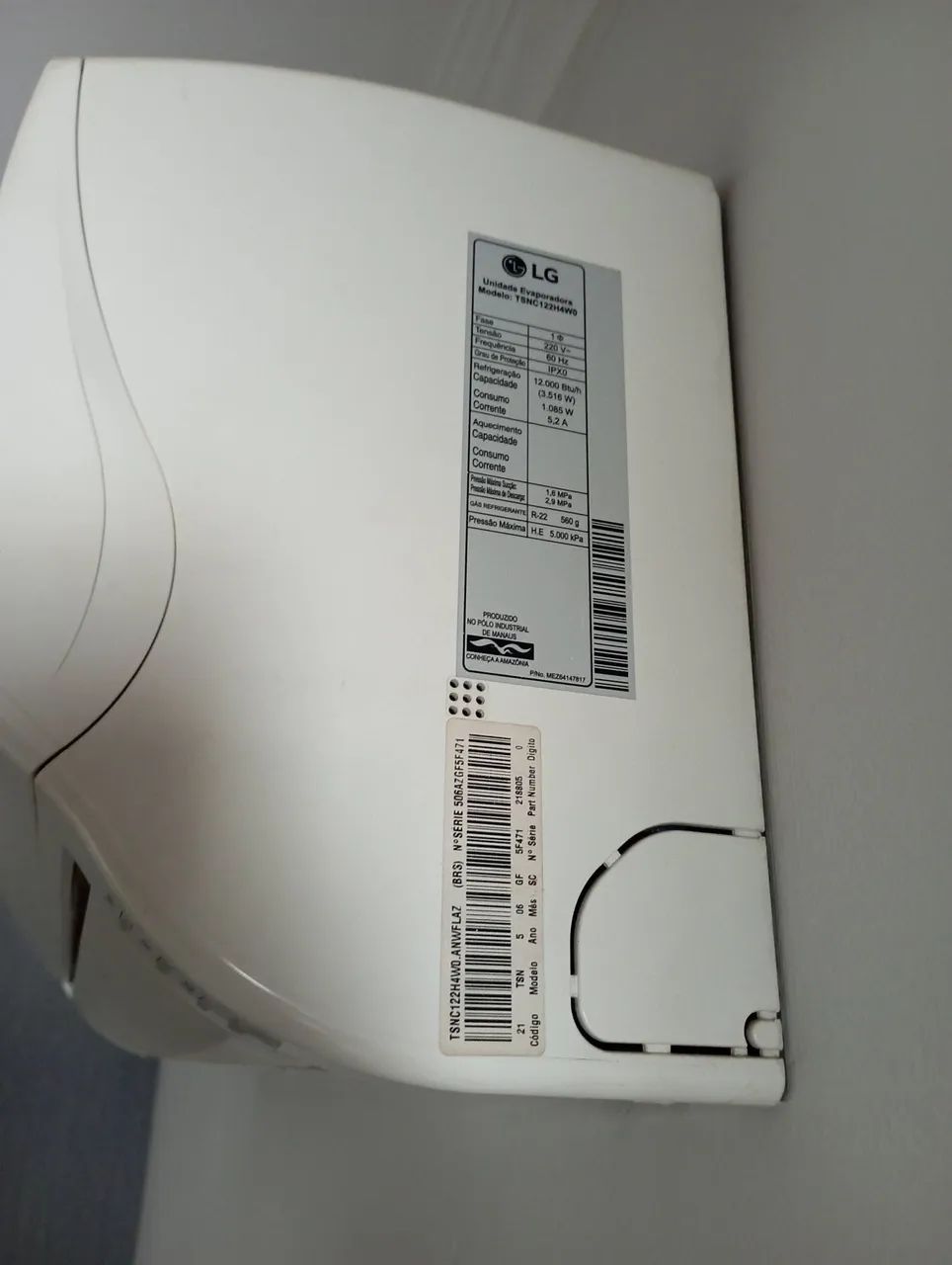 Ar condicionado LG 12btus - Foto 2