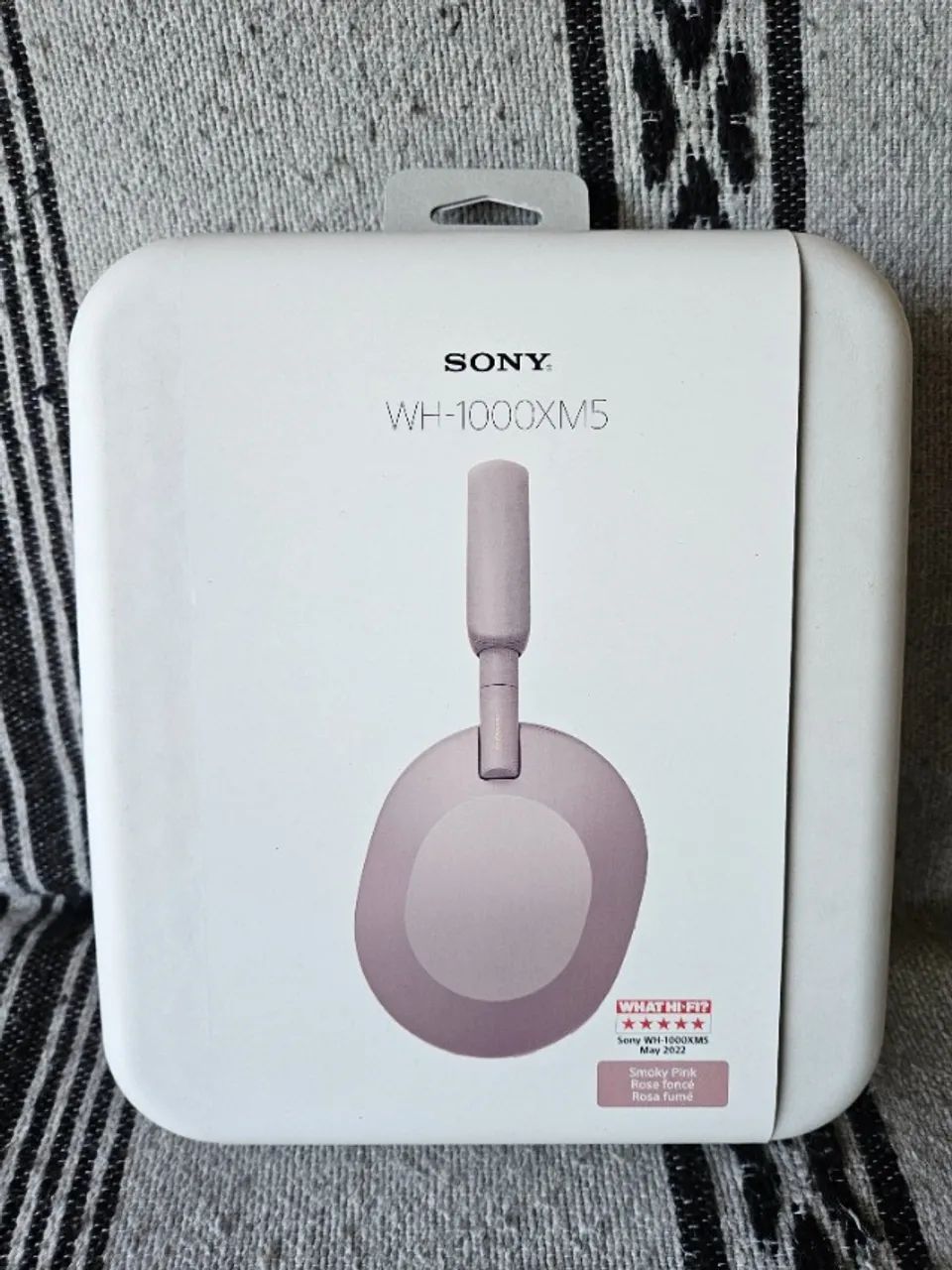 Fone De Ouvido Sony Bluetooth Wh-1000xm5 Rosa (Novo com caixa