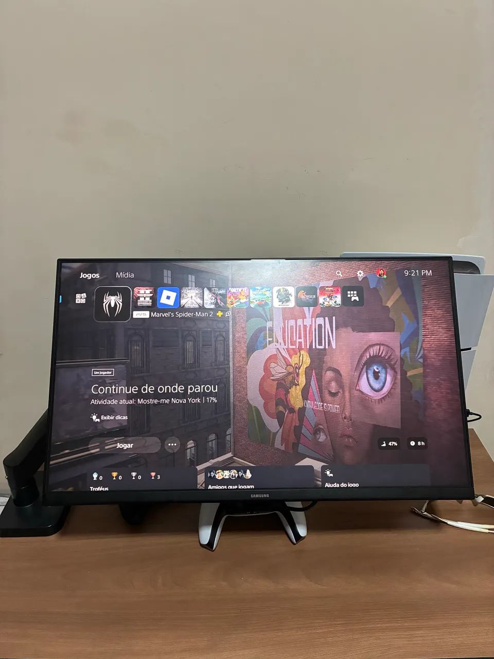 Monitor Samsung 24p 120hz - Foto 4