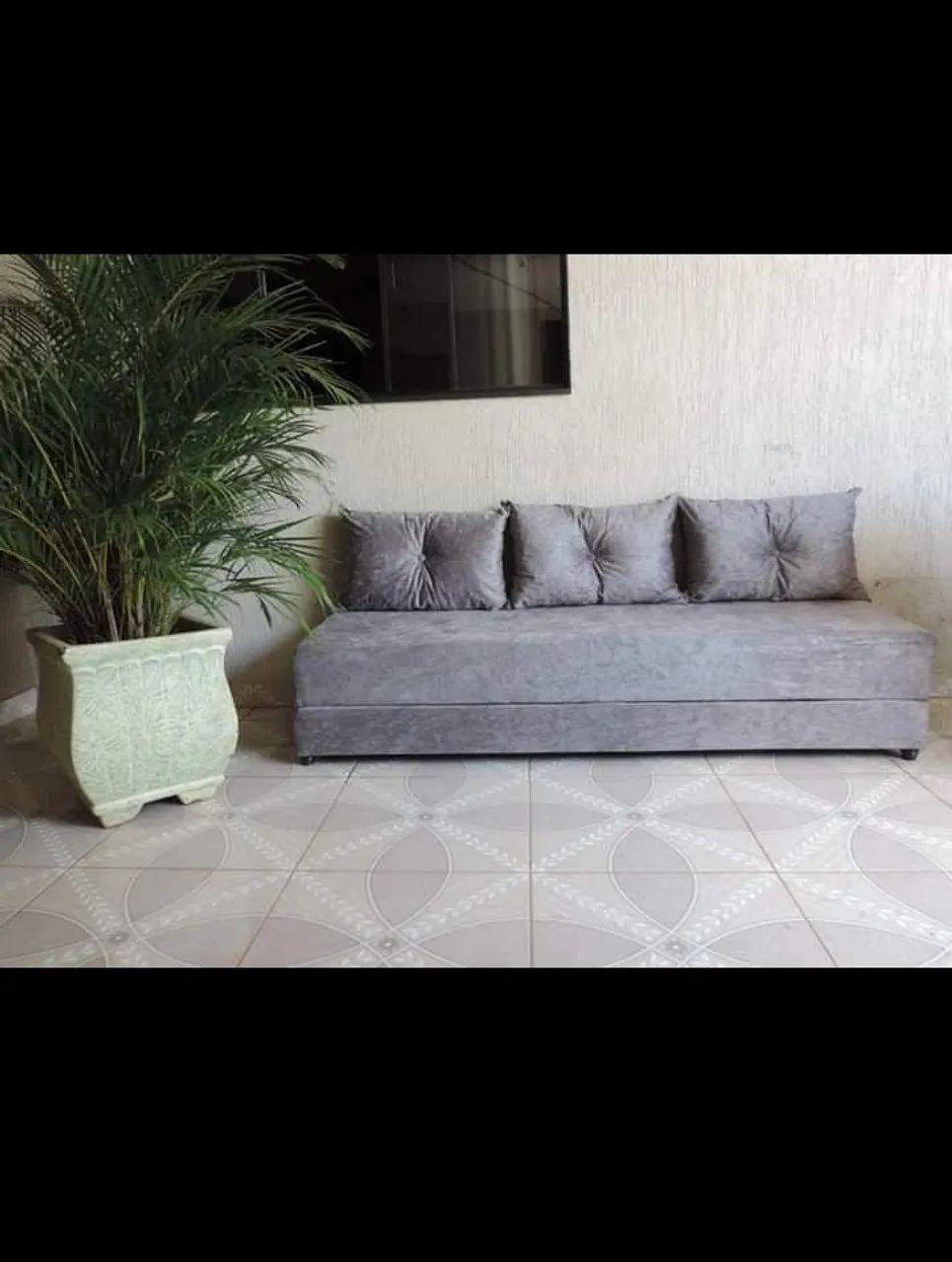 Sofá cama Multifuncional c/almofadas (leia a descrição) - Foto 4