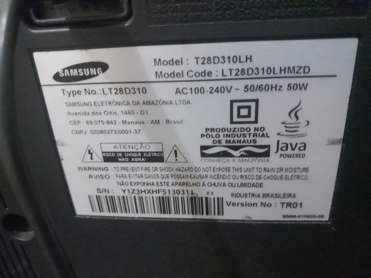 Tv Samsung LED 28 Polegadas  - Foto 2