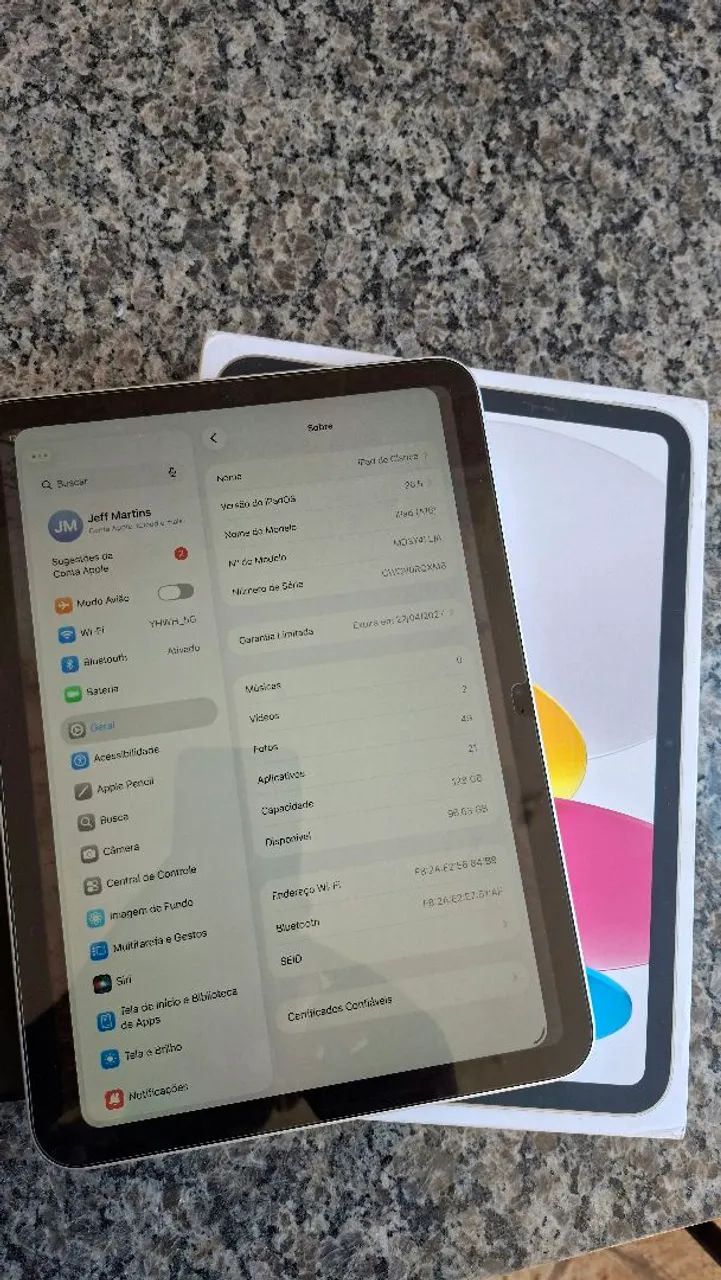 IPAD 11 (A16) 128GB WIFI (garantia apple)