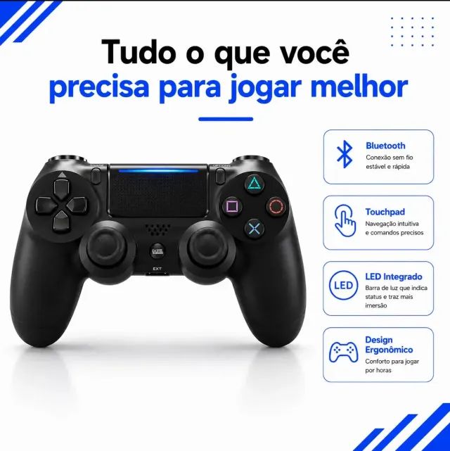 Controle ps4 - Foto 5