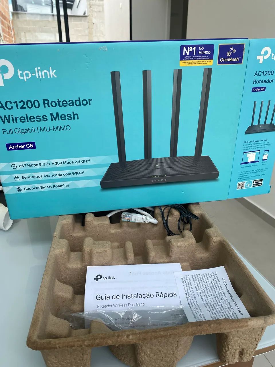 Roteador tp-link AC 1200 Archer C6