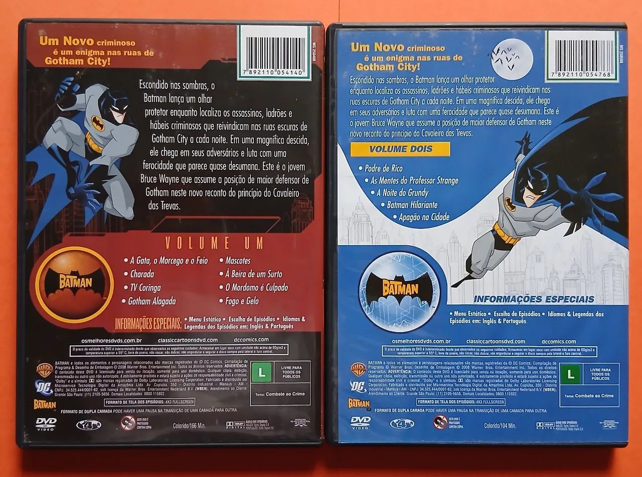 Dvd O Batman - A Segunda Temporada Vol. 1 e 2 - Foto 2