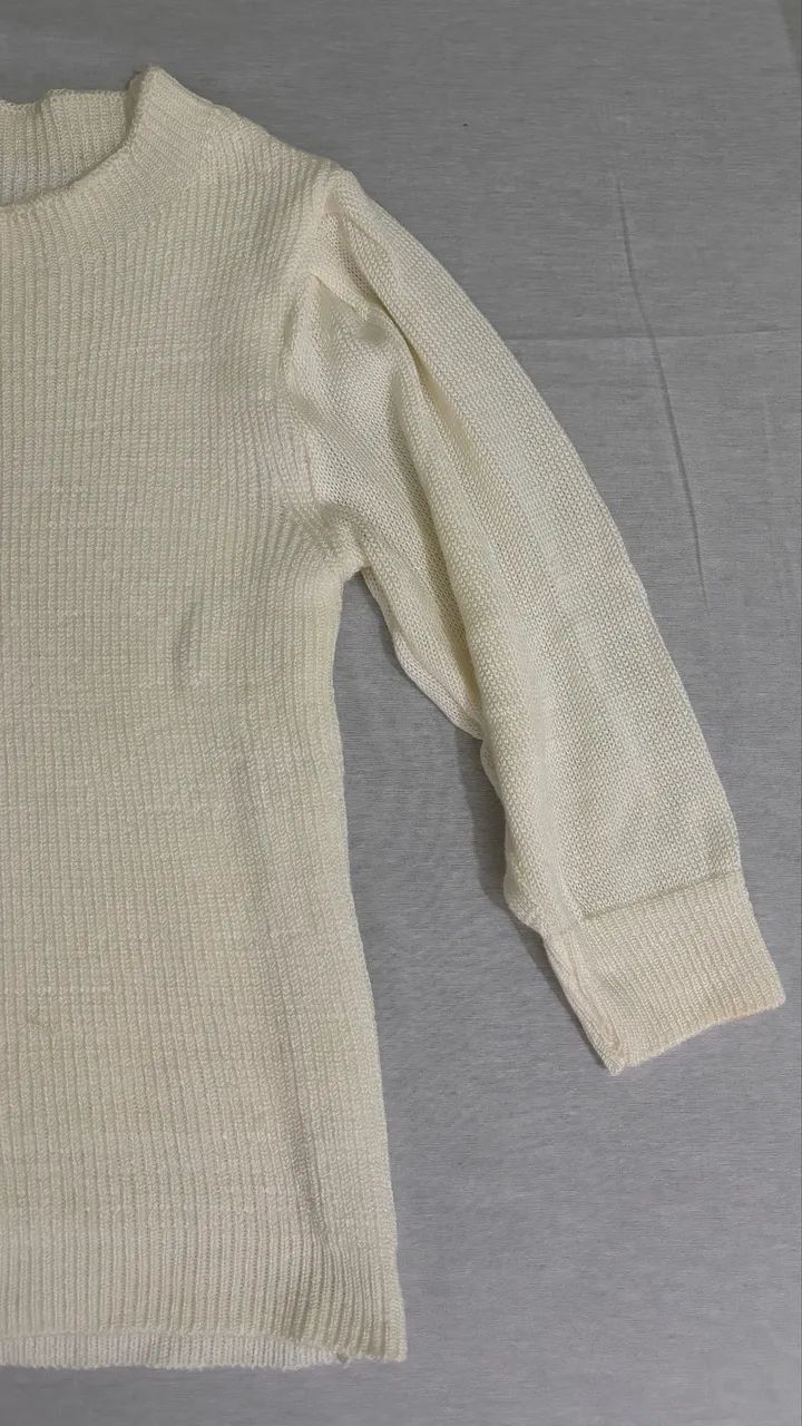 BLUSA DE TRICÔ FEMININA - Foto 3