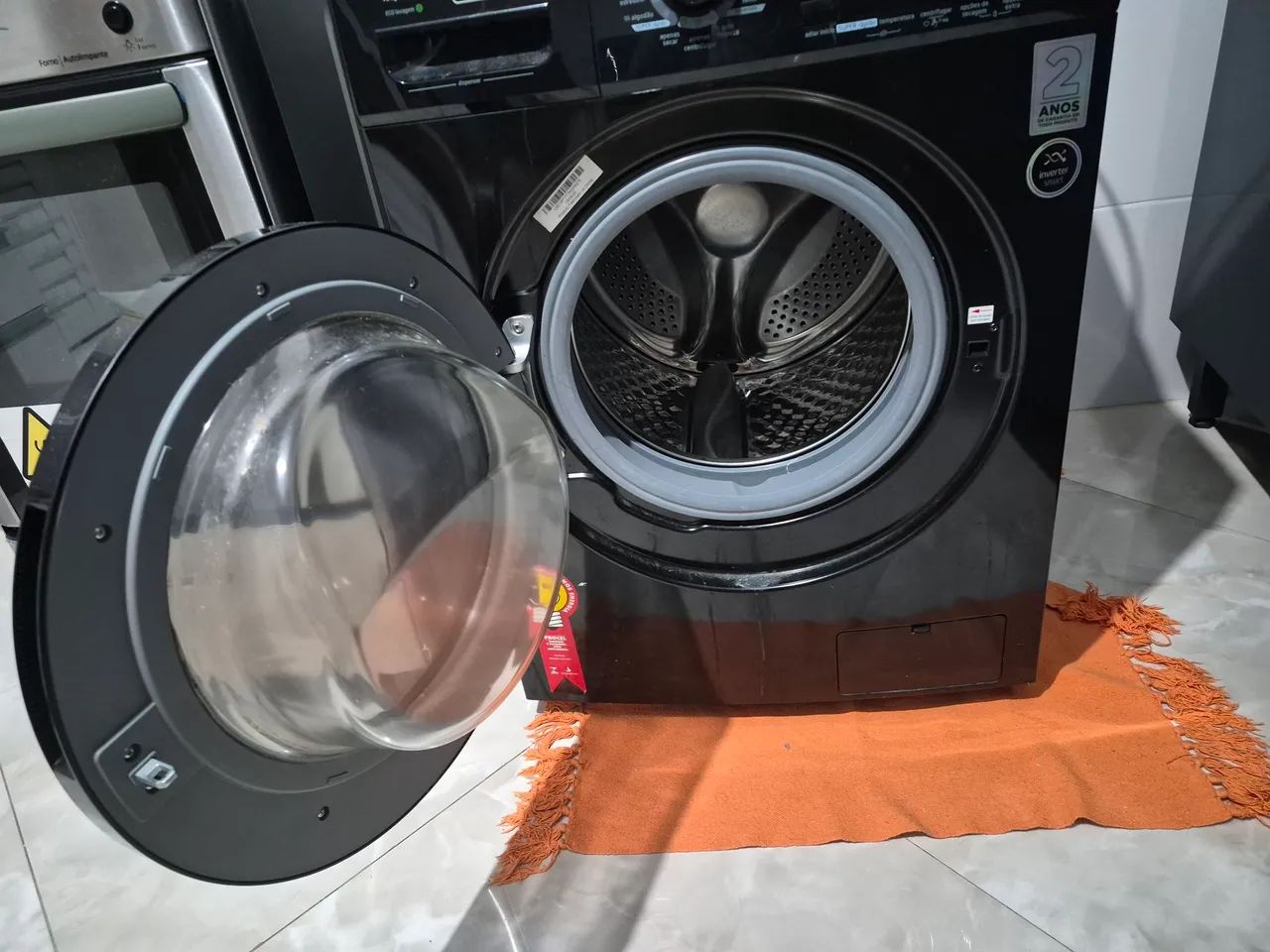 Lava e Seca Midea Inverter Smart 12kg/8kg - COM DEFEITO (E64) - Foto 3