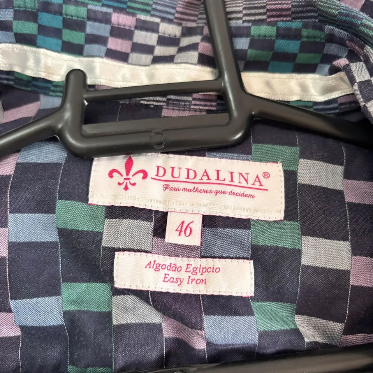 camisa feminina dudalinha, tamanho 46 - Foto 4