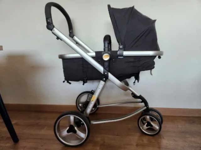 Carrinho de Bebê Travel System Safety com Bebê Conforto,
