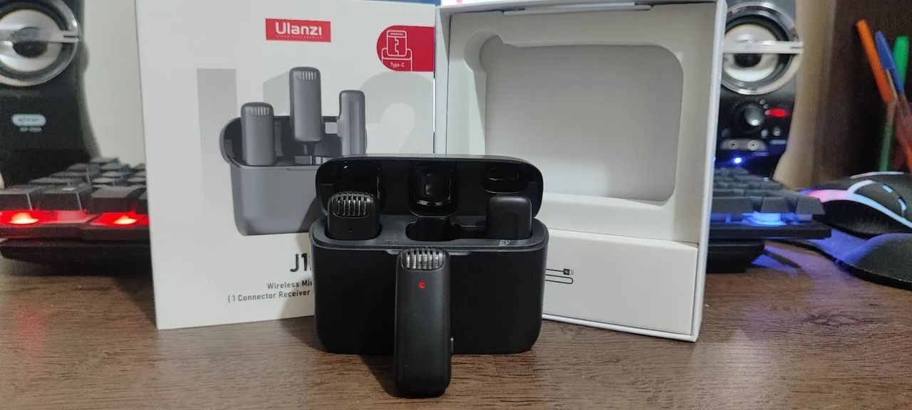 MICROFONE ULANZI J12 - TIPO USB-C