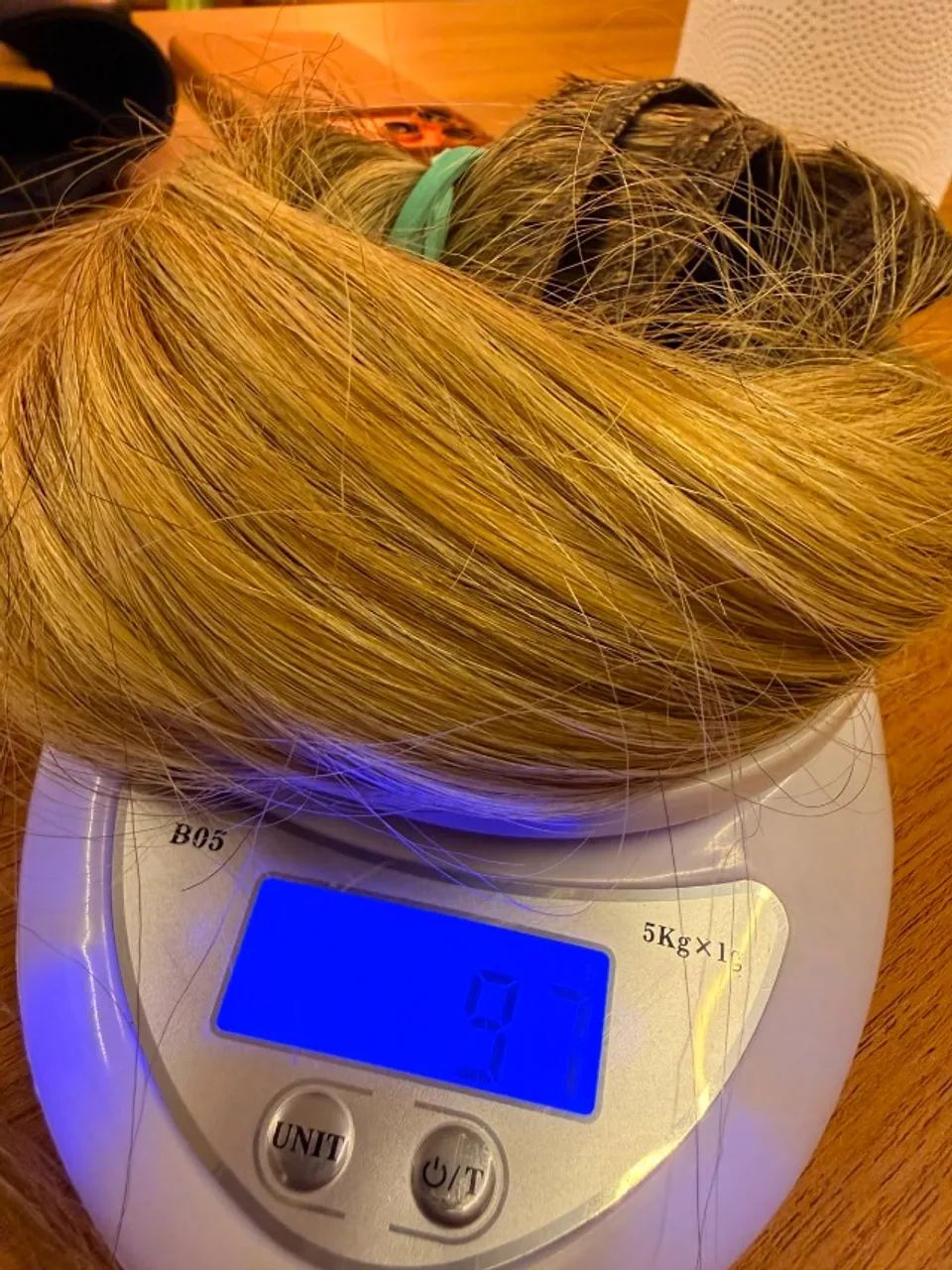 Mega hair loiro 40cm - Foto 4