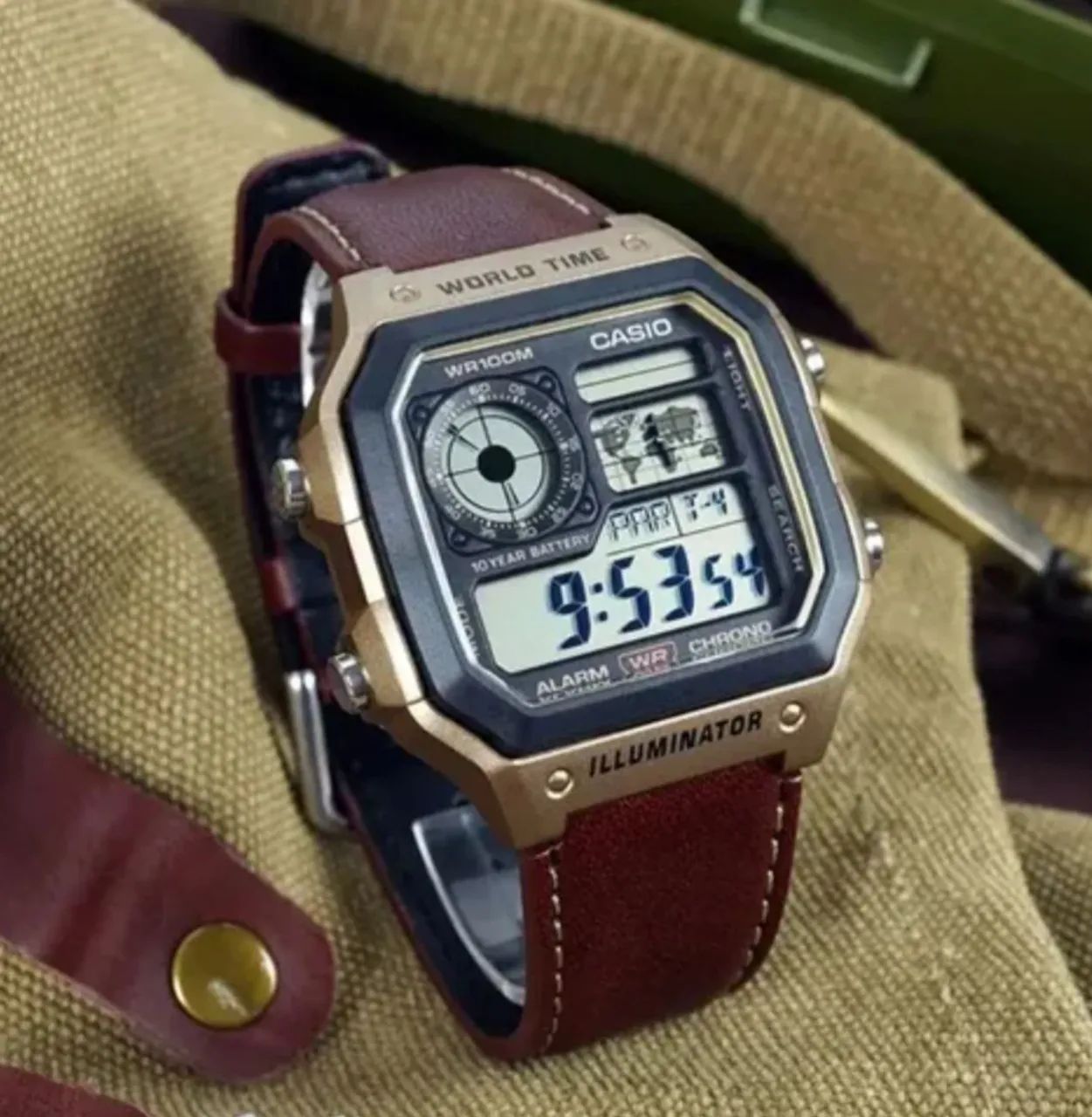 Relógio CASIO Royale AE-1200WHL-5AV  - Foto 4