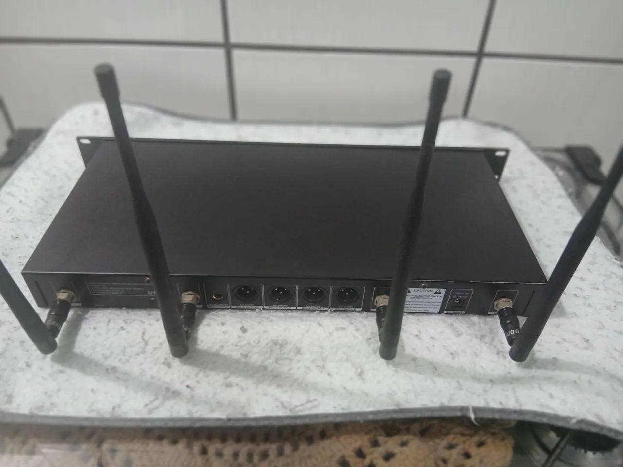 Base de microfone sem fio arcano  - Foto 5