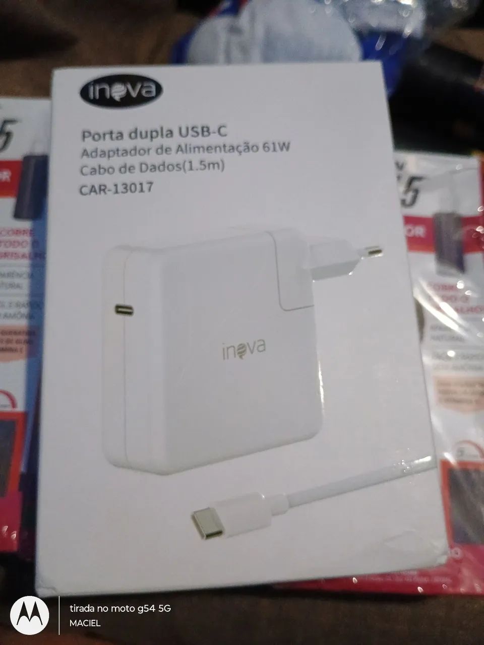 PORTA DUPLA USB-C