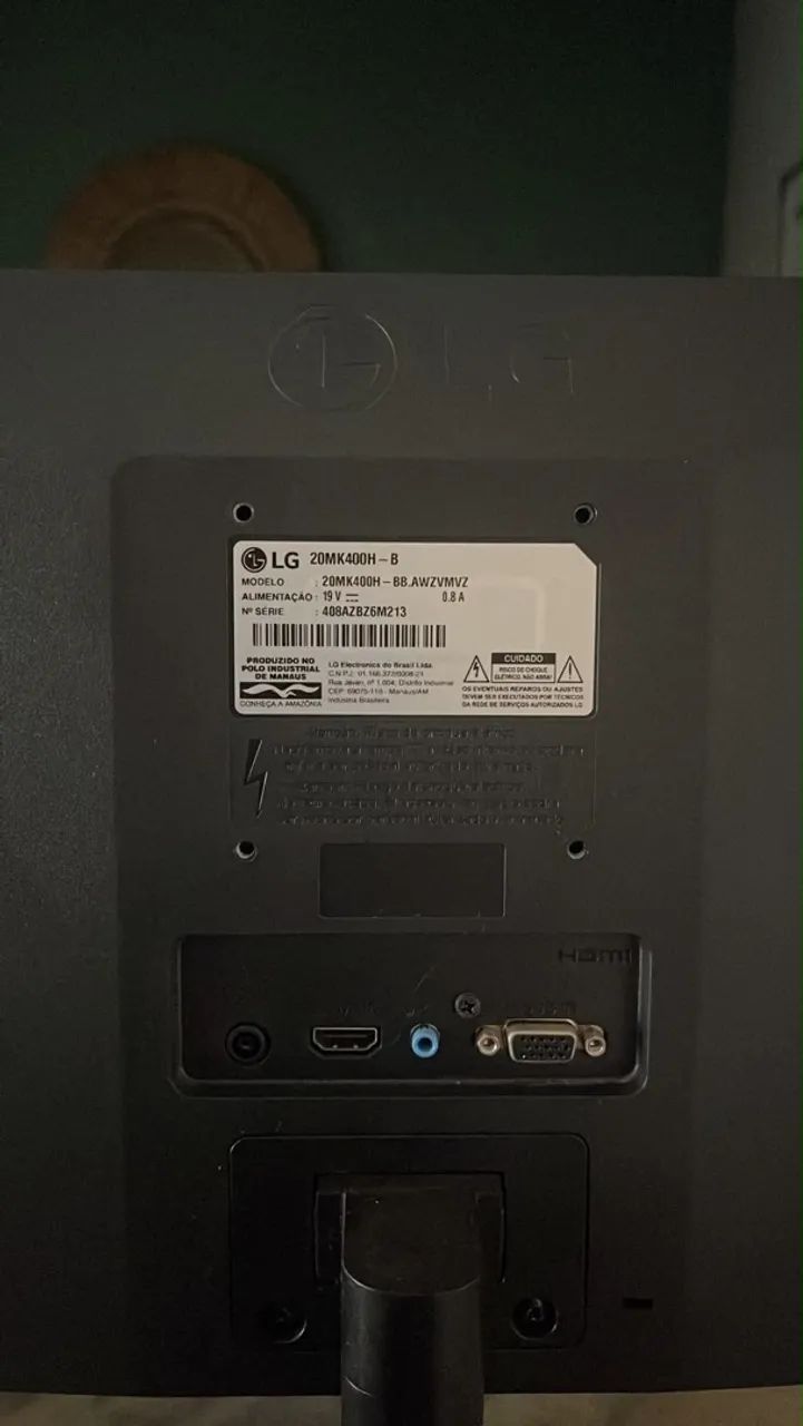 Monitor LG 20 polegadas full hd  - Foto 4