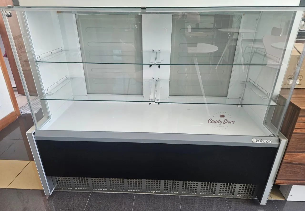 Vitrine seca expositora com Led
