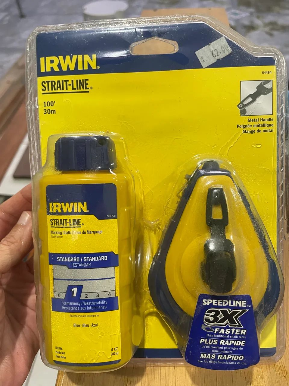 Irwin molinete giz