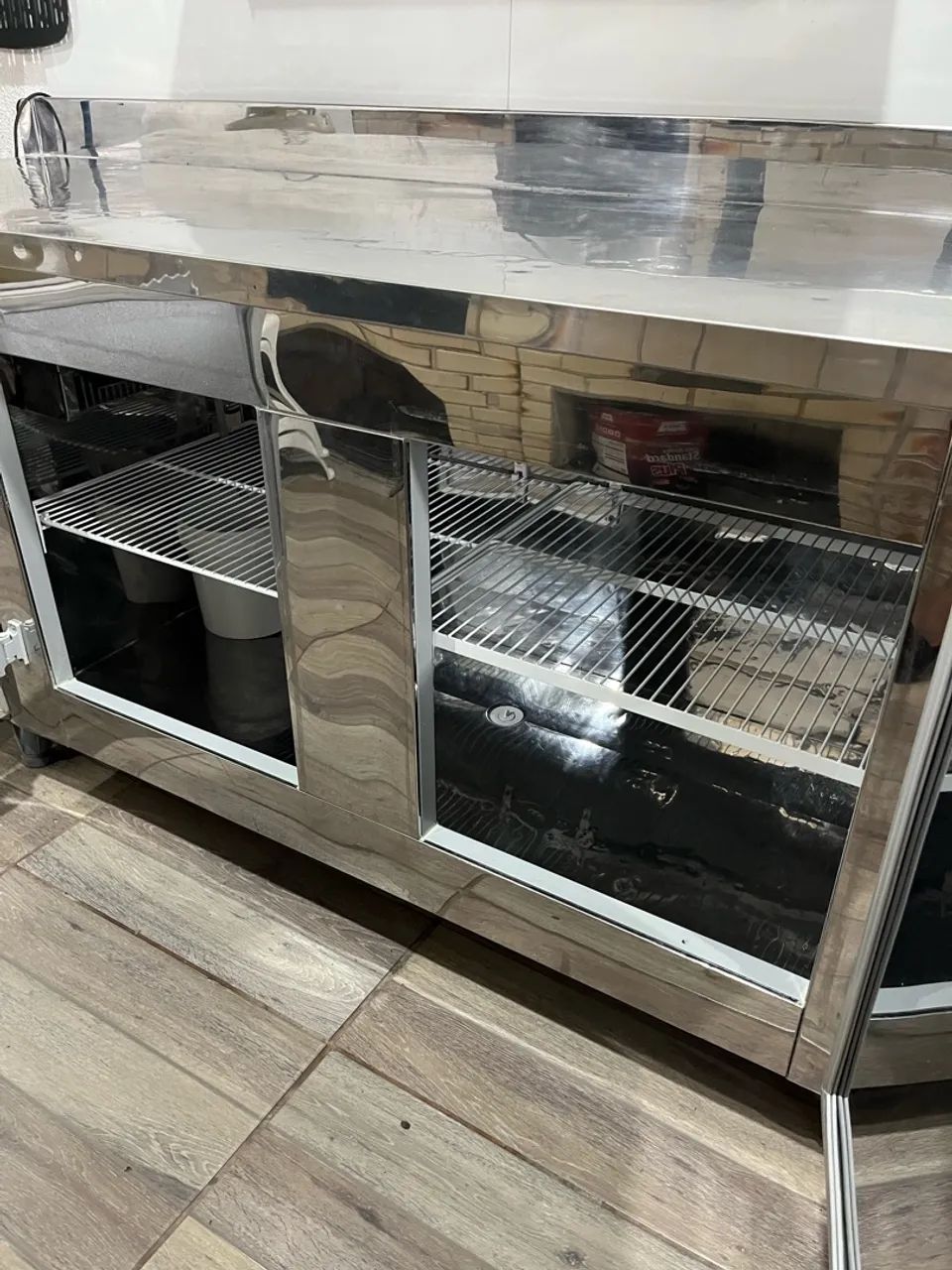 Balcão Refrigerado Inox 190x67 - Foto 3