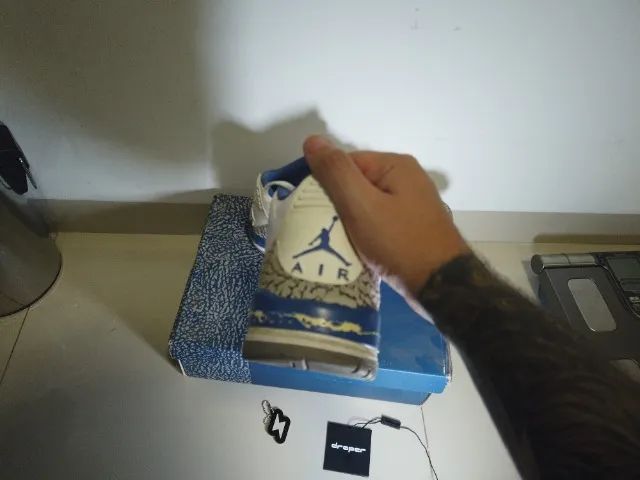 Venda jordan 3 Wizards True Blue and Copper - Foto 3