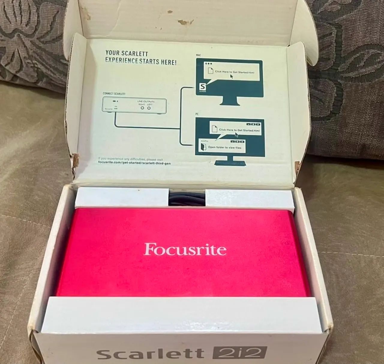INTERFACE FOCUSRITE SCARLLET2i2