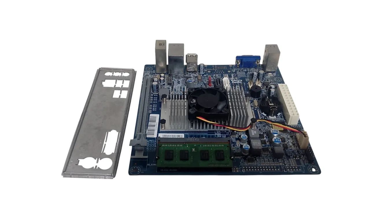 Placa mãe ecs-einm70cs Intel celeron 1007u 2.50ghz , 2gb ddr3  - Foto 2