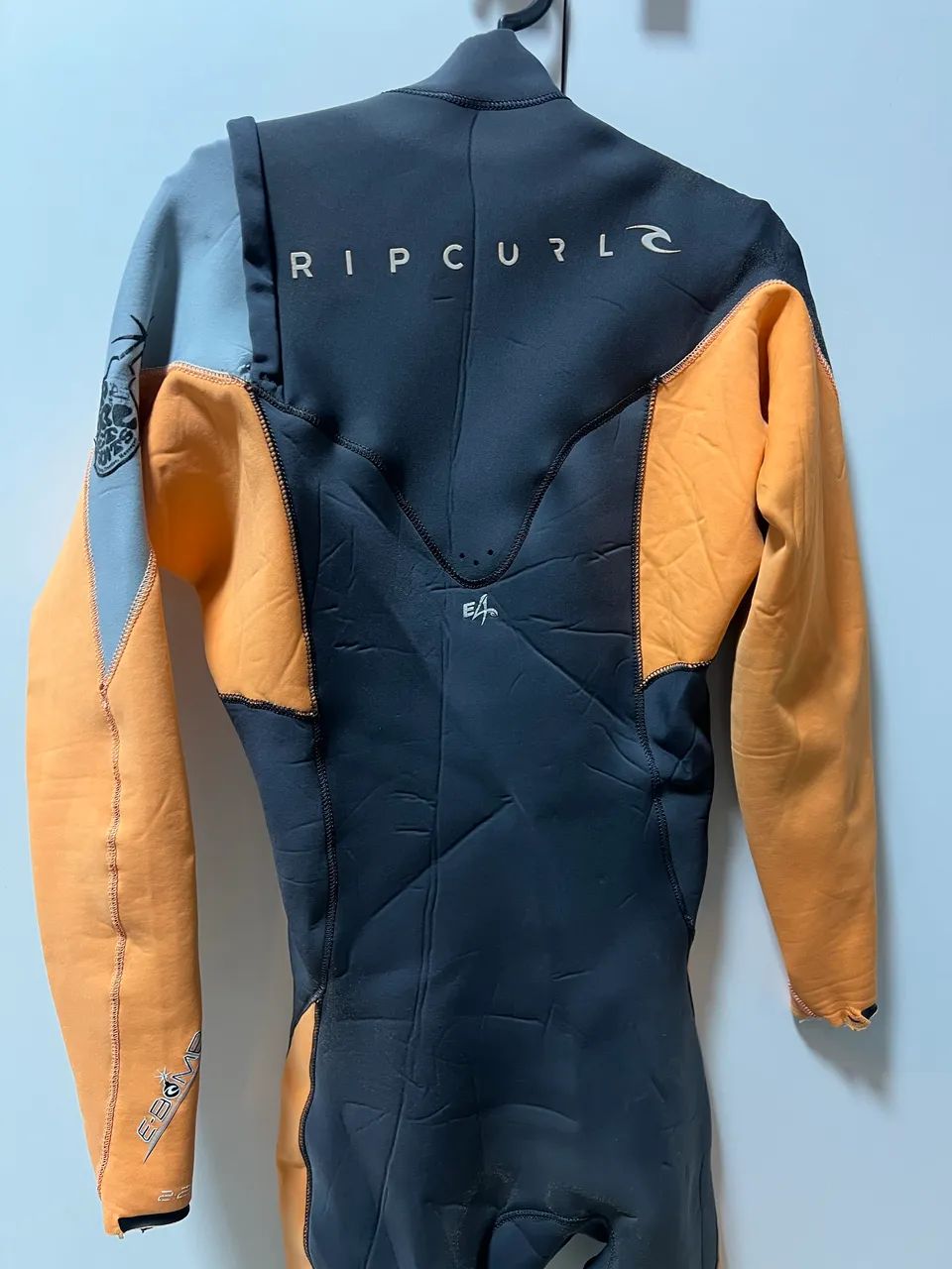 Short John Rip Curl E- Bomb E4 manga longa - Foto 4