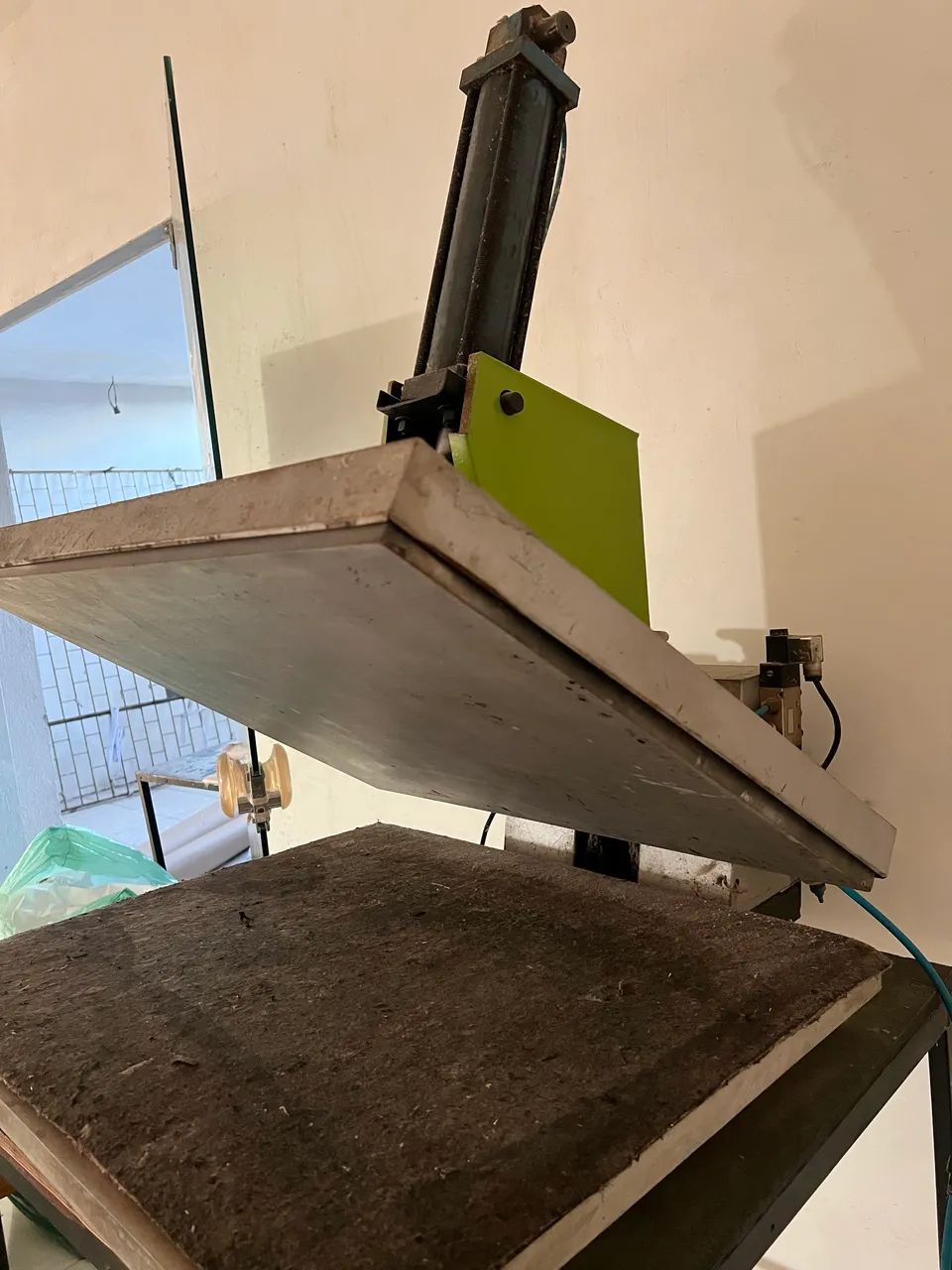 Prensa pneumática para sublimação  