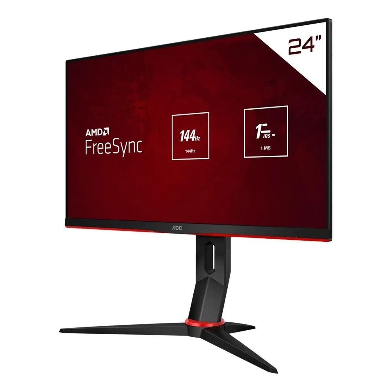 Monitor AOC HERO 144hz, 24 polegadas em ótimo estado de conservação 