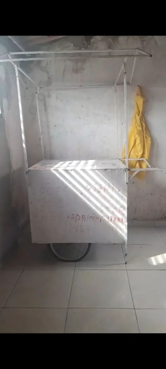 Carrinho para salgados 