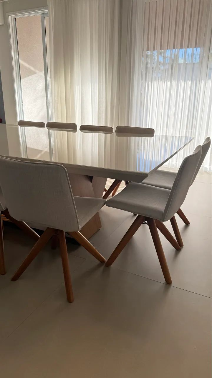 Mesa de jantar + cadeiras 12 lugares  - Foto 2